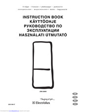 Electrolux ENN 26800 Instruction Book