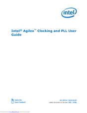 Intel Agilex User Manual