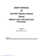 Intel H61 Express User Manual