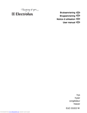 Electrolux EUC 05002 W User Manual