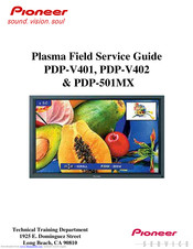 Pioneer PDP-V401 Field Service Manual