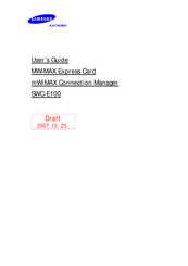 Samsung SWC-E100 User Manual
