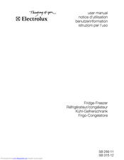 Electrolux SB 315 12 User Manual