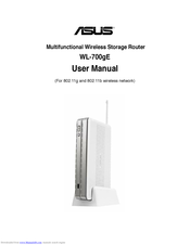 Asus WL-700GE - Wireless Router User Manual