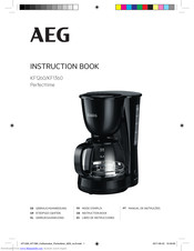 AEG KF1360 Perfecttime Instruction Book