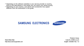 Samsung SGH-D300 User Manual