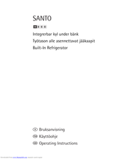 AEG SANTO U86040-1i Operating Instructions Manual