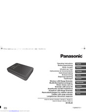 Panasonic SH-WL40 Operating Instructions Manual