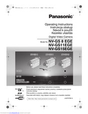 Panasonic NV-GS 8 EGE Operating Instructions Manual