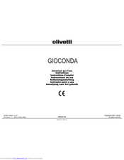 Olivetti Gioconda Instruction Manual