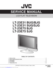 JVC LT-23E31 SUG Service Manual