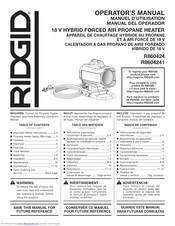 RIDGID R860424 Operator's Manual