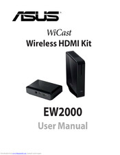 Asus WiCast EW2000 User Manual