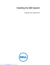 Dell S60 System Manual