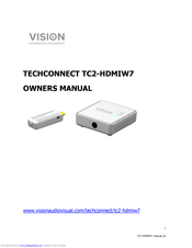 Vision Techconnect TC2-HDMIW7 Owner's Manual