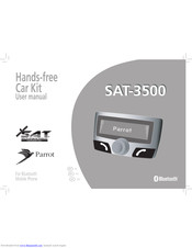 Parrot SAT-3500 User Manual