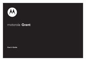 Motorola Grant User Manual