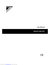 Daikin Modular-Light AHU User Manual