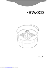 Kenwood A995 Manual