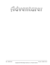 Winnebago Adventurer 27N Manual