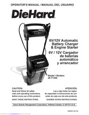 DieHard 28.71344 Operator's Manual