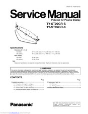 Panasonic TY-ST09GR-S Service Manual