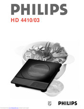 Philips HD 4403 Operating Instructions Manual