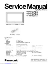 Panasonic TY-TP42P8-S Service Manual