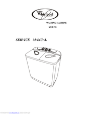 Whirlpool XWT-758 Service Manual