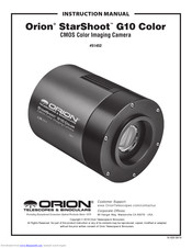 Orion StarShoot G10 Color Instruction Manual