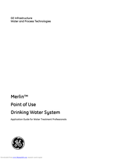 GE Merlin Application Manual