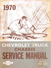 Chevrolet 10 Series 1970 Service Manual