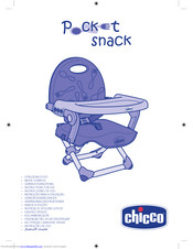 Chicco Pocket Snack Instructions For Use Manual