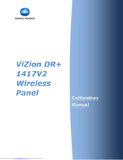 Konica Minolta ViZion DR+ 1417V2 Calibration Manual