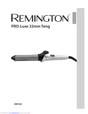 Remington PRO-Luxe 32mm Tong CI9132 User Manual