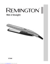 Remington Wet 2 Straight S7300 User Manual