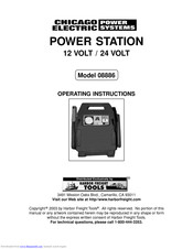 Chicago Electric 08886 Operating Instructions Manual