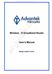 Advantek Networks AWR-11N-RT User Manual