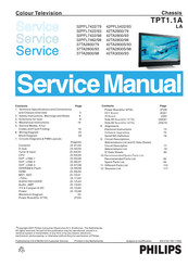 Philips 42TA2800S/93 Service Manual