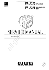 AIWA FR-A275 Service Manual