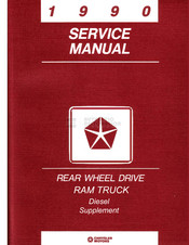 Dodge D250 1990 Service Manual