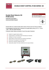 Roland Double Sheet Detector I20 Series Manual