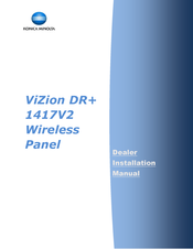 Konica Minolta ViZion DR+ 1417V2 Dealers Installation Manual