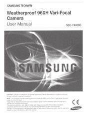 Samsung SDC-7440DC User Manual