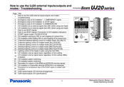 Panasonic UJ20 Series How To Use Manual