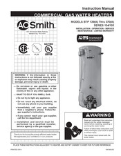 A.O. Smith BTP-270 Instruction Manual