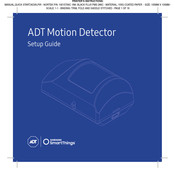 Samsung ADT SmartThings F-ADT-PIR-1 Setup Manual