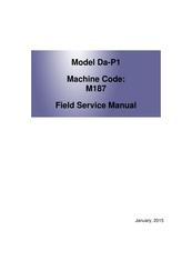 Ricoh Da-P1 Field Service Manual