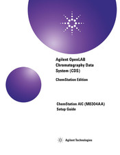 Agilent Technologies OpenLab CDS ChemStation AIC M8304AA Setup Manual