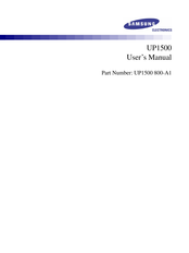 Samsung UP1500 800-A1 User Manual